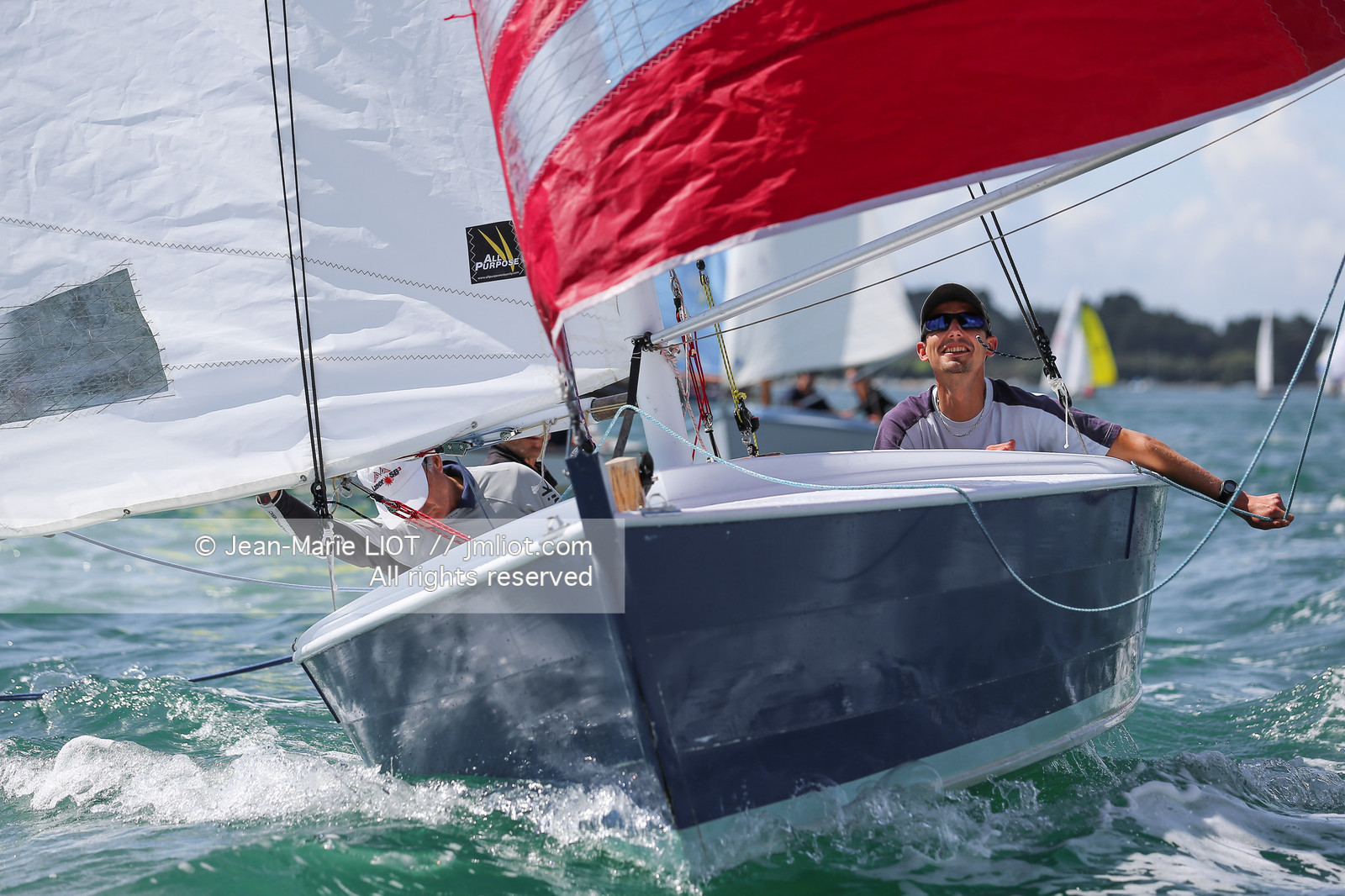 TOUR DE L'ILE AUXMOINES 2014