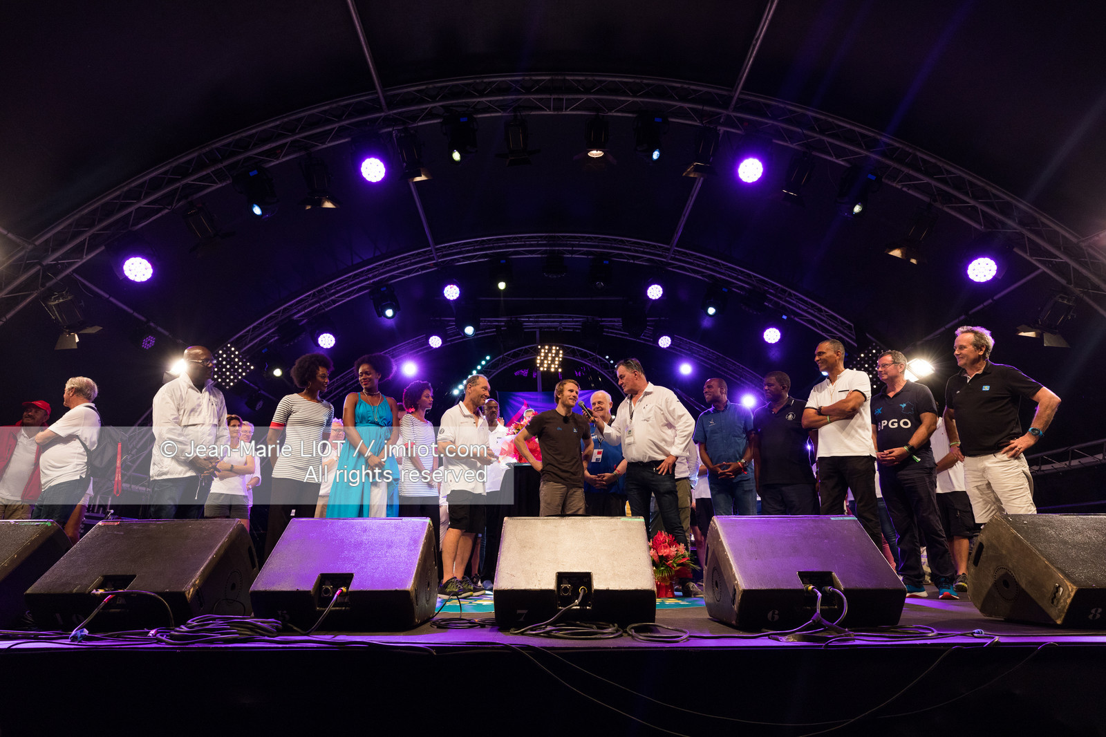 FRANCIS JOYON - ROUTE DU RHUM 2018 - ARRIVEE