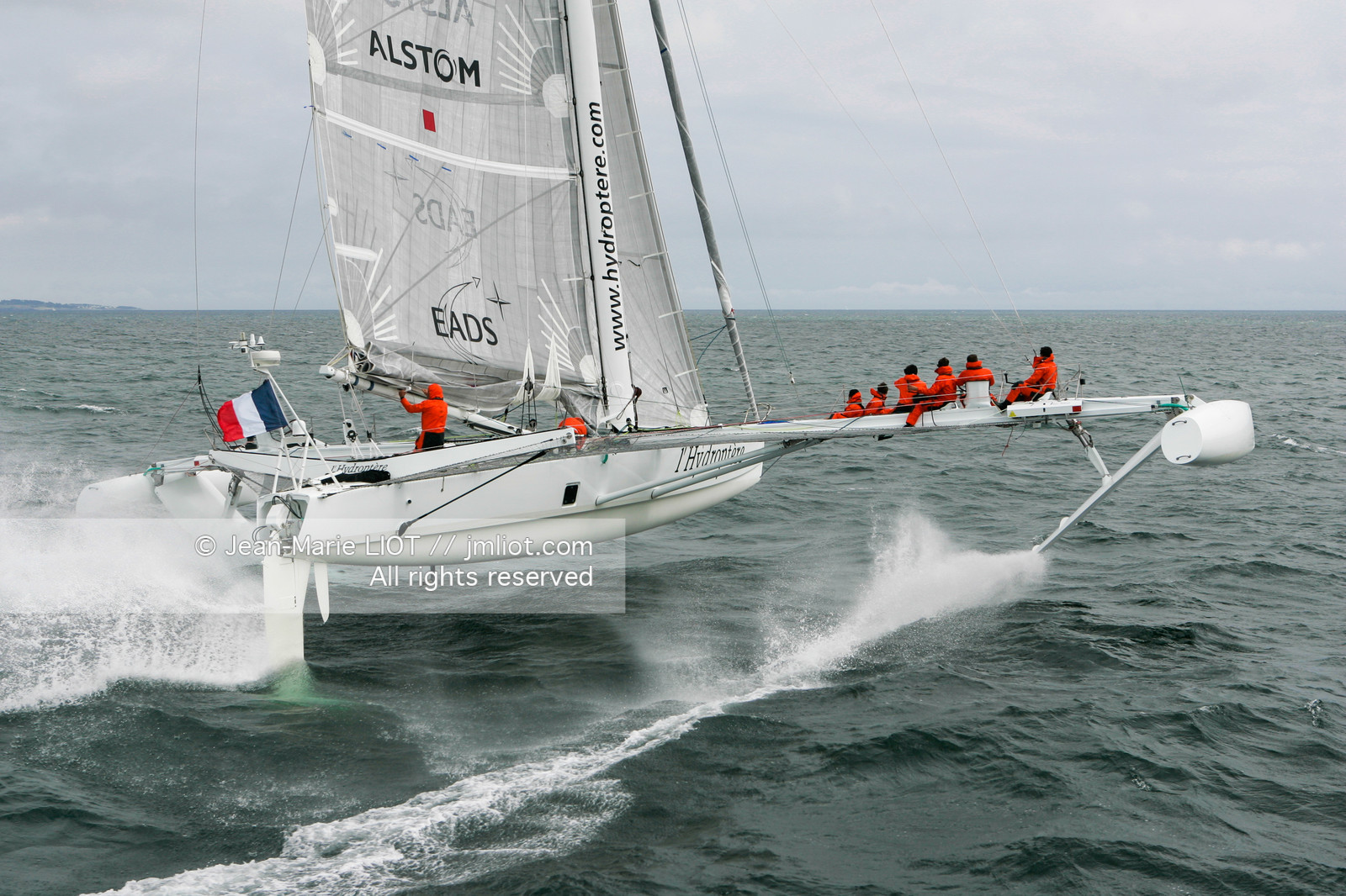 UN VOL EN HYDROPTERE
