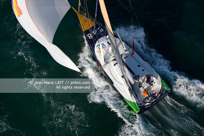 DEPART DE LA TRANSAT JACQUES VABRE.