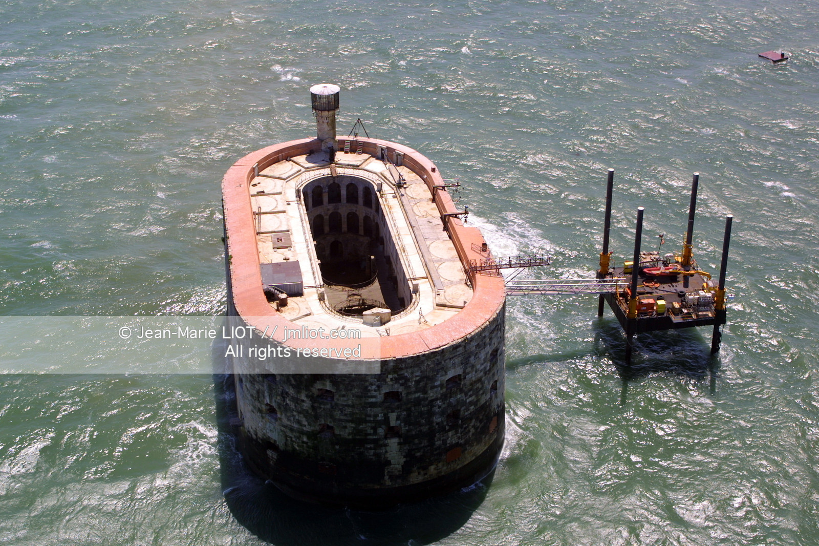 PHOTO © JEAN-MARIE LIOT, ILE D'OLERON, FORT BOYARD.