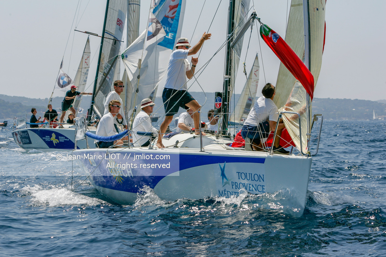 TOUR DE FRANCE A LA VOILE 2005.