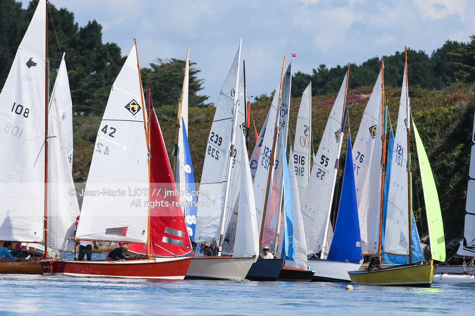 TOUR DE L'ILE AUXMOINES 2014