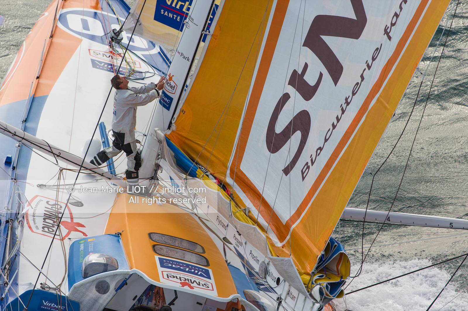 VENDEE GLOBE 2016-2017 - JEAN - PIERRE DICK - ST MICHEL