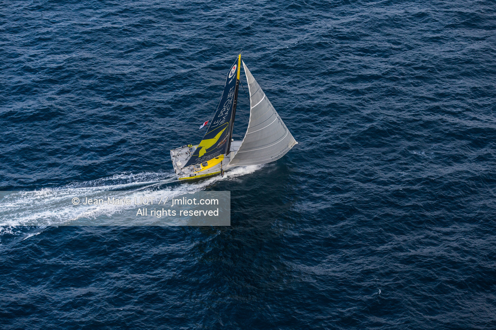 VENDEE GLOBE 2016-2017 -THOMAS RUYANT - LE SOUFFLE DU NORD POUR LE PROJET