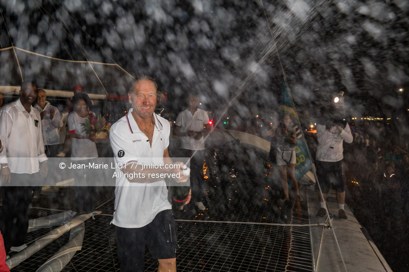FRANCIS JOYON - ROUTE DU RHUM 2018 - ARRIVEE
