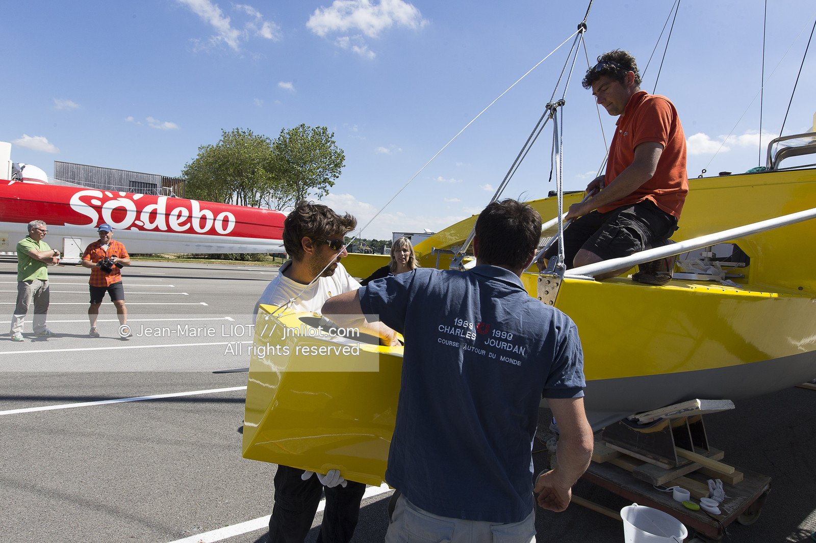 LOICK PEYRON 2014 - ROUTE DU RHUM 2014