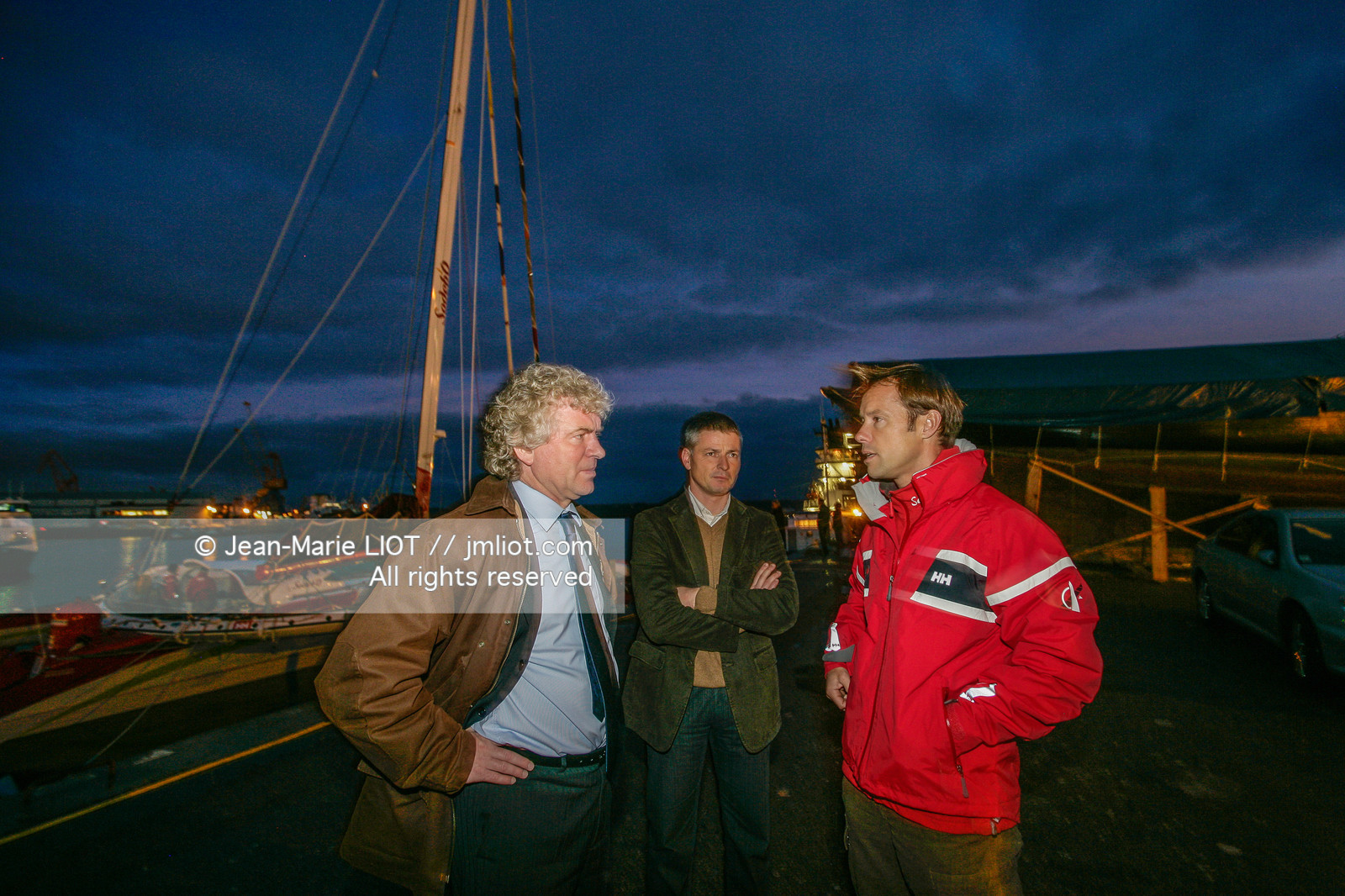 MAXI TRIMARAN SODEBO - THOMAS COVILLE - RECORD TOUR DU MONDE EN SOLITAIRE - 2008..