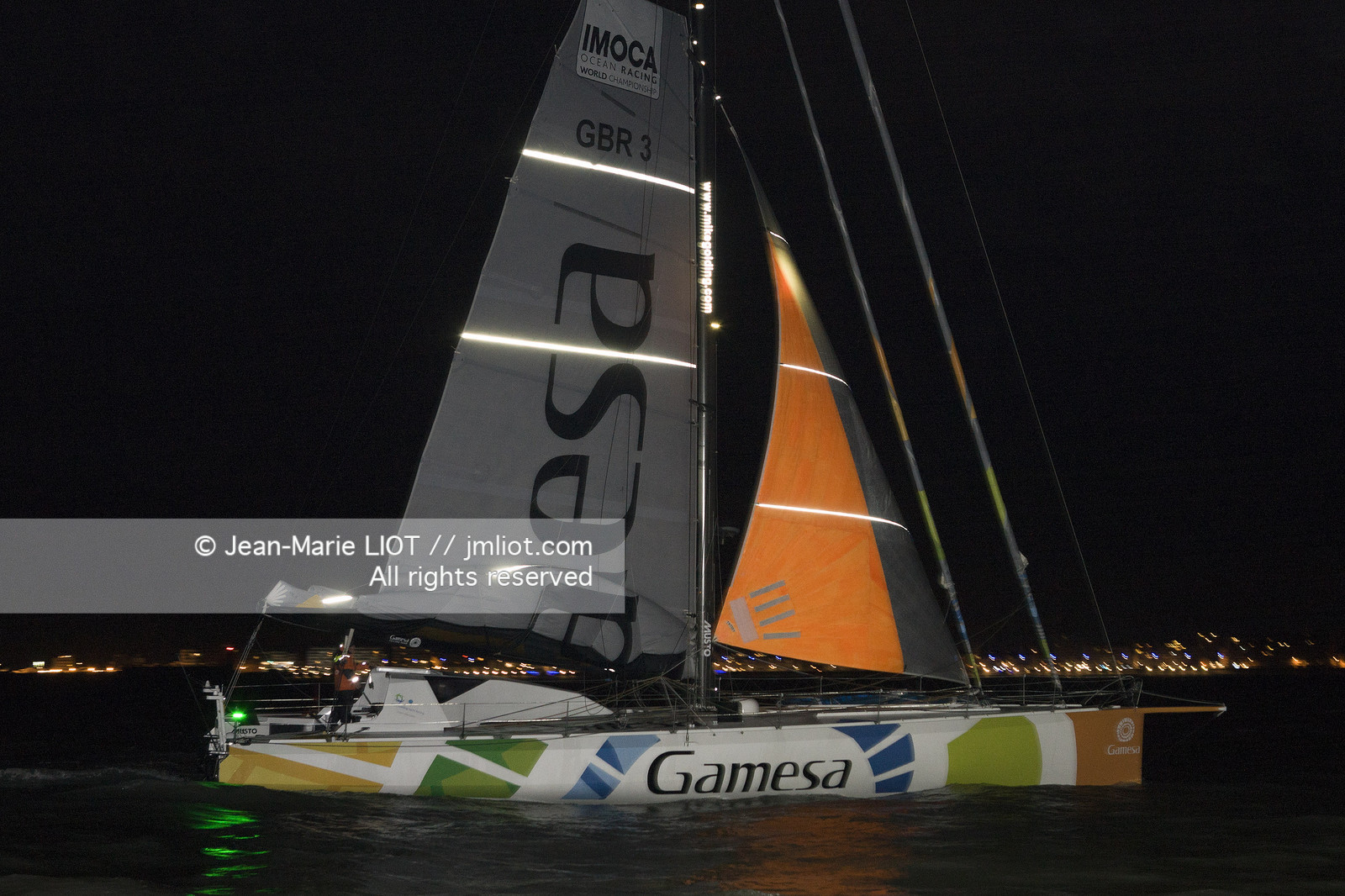 ARRIVEE MIKE GOLDING (GB) - GAMESA