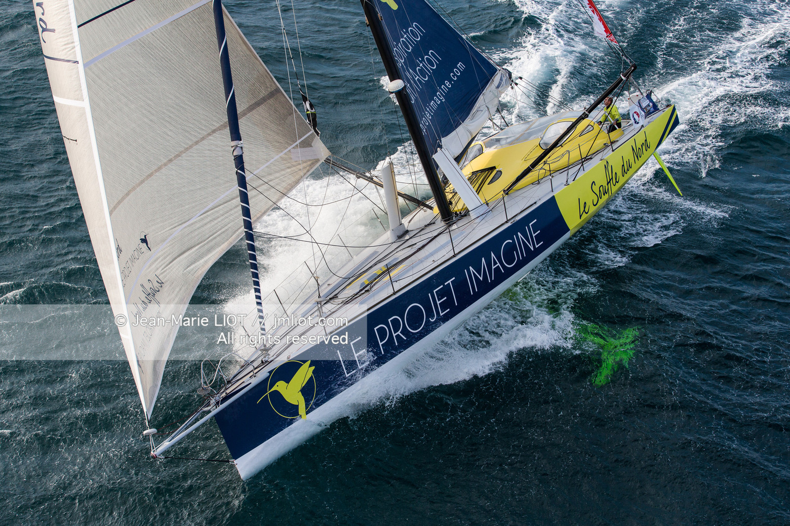 VENDEE GLOBE 2016-2017 -THOMAS RUYANT - LE SOUFFLE DU NORD POUR LE PROJET
