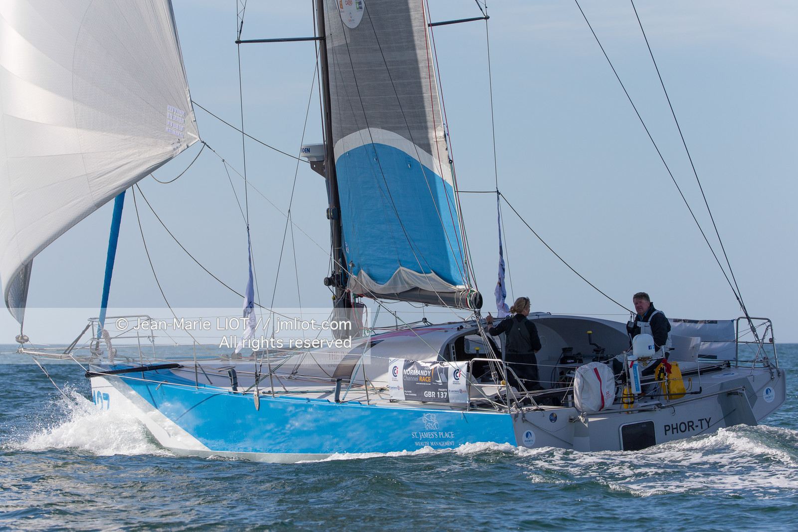 NORMANDY CHANNEL RACE 2017 - DEPART