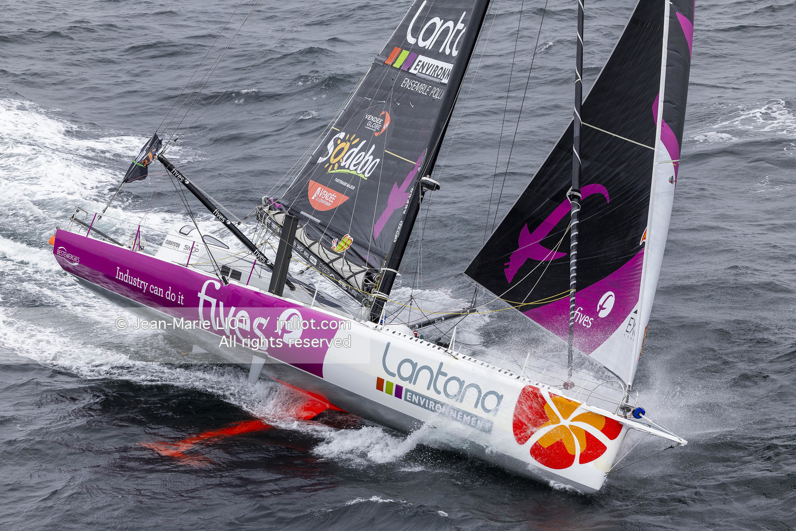 LOUIS DUC 2024 - IMOCA FIVES GROUP – LANTANA ENVIRONNEMENT - VENDEE GLOBE 2024-2025