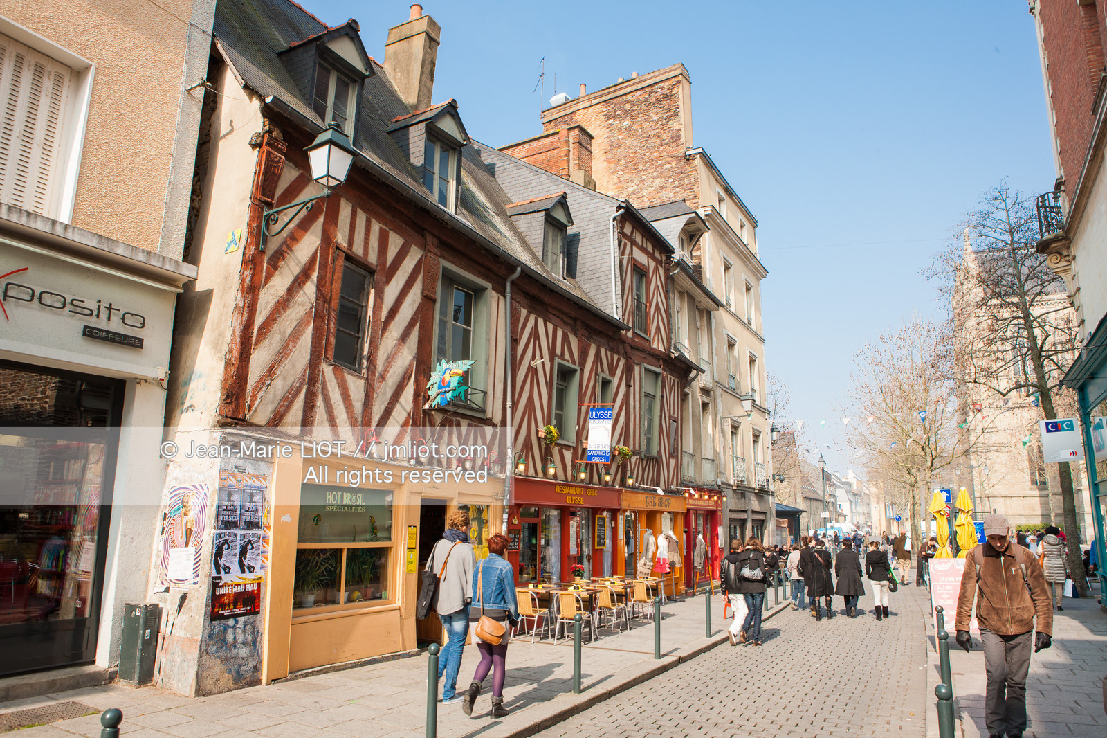 France, Bretagne, ile et vilaine monuments et visite de la ville de rennes. Photo © Jean-Marie Liot.