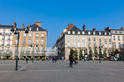 France, Bretagne, ile et vilaine monuments et visite de la ville de rennes. Photo © Jean-Marie Liot.