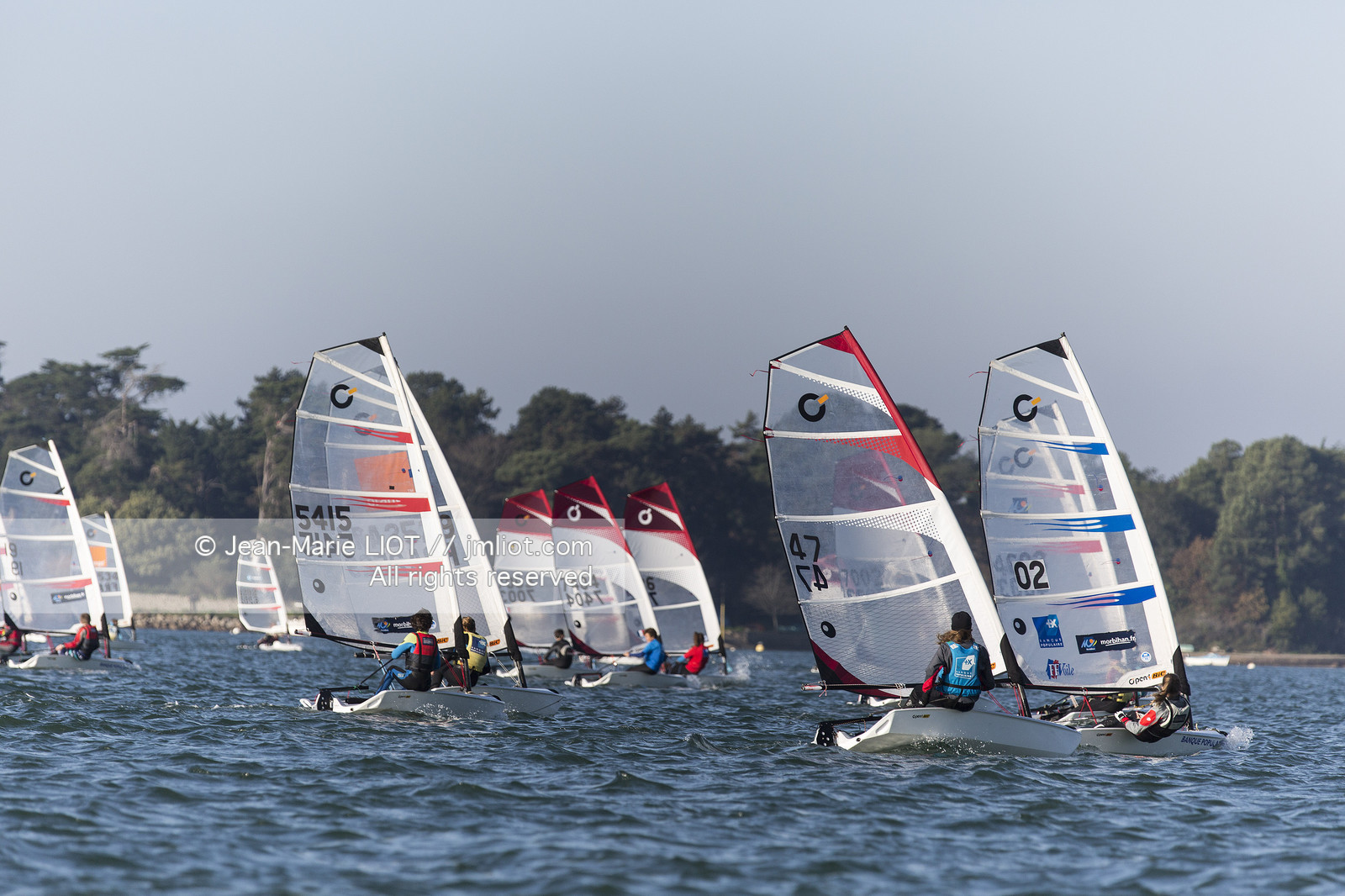 REGATE DANS LE GOLFE DU MORBIHAN
