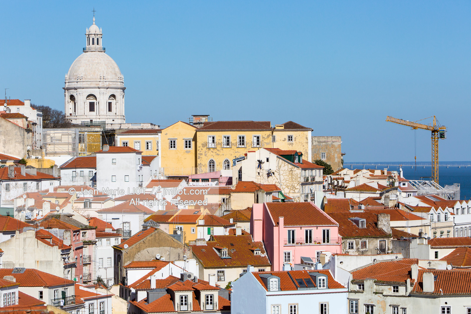 Lisbonne, capitale portugaise.