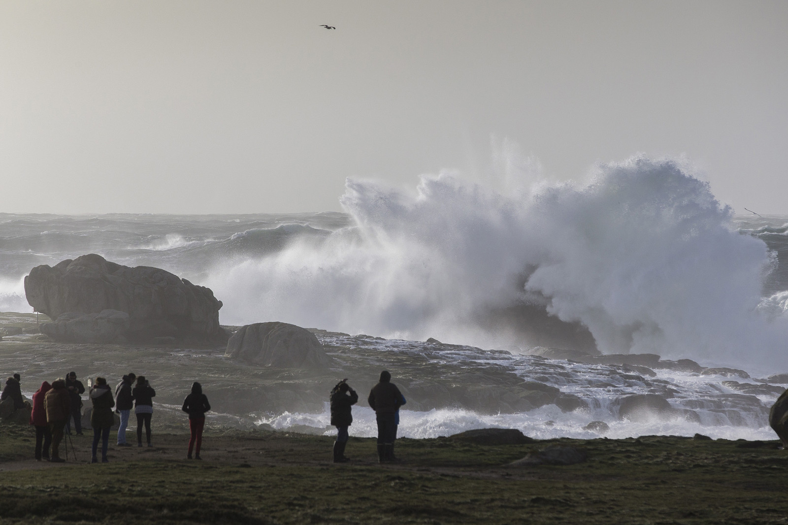 TEMPETE EN POINTE BRETAGNE