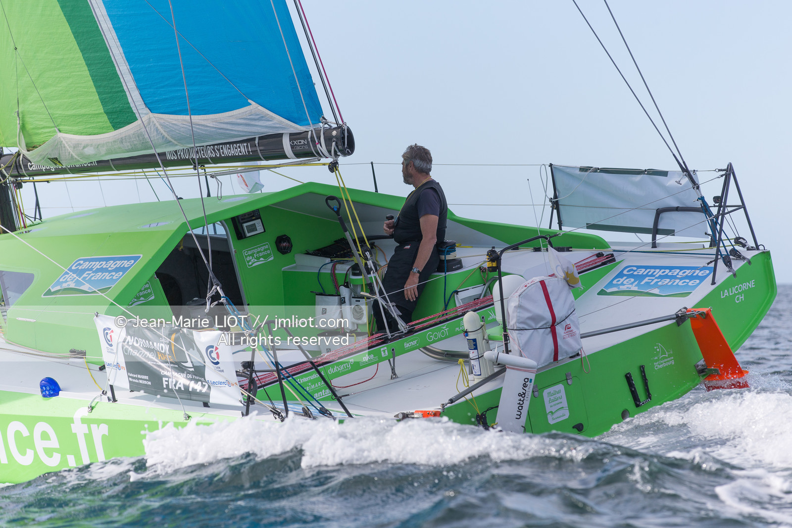 NORMANDY CHANNEL RACE 2017 - DEPART