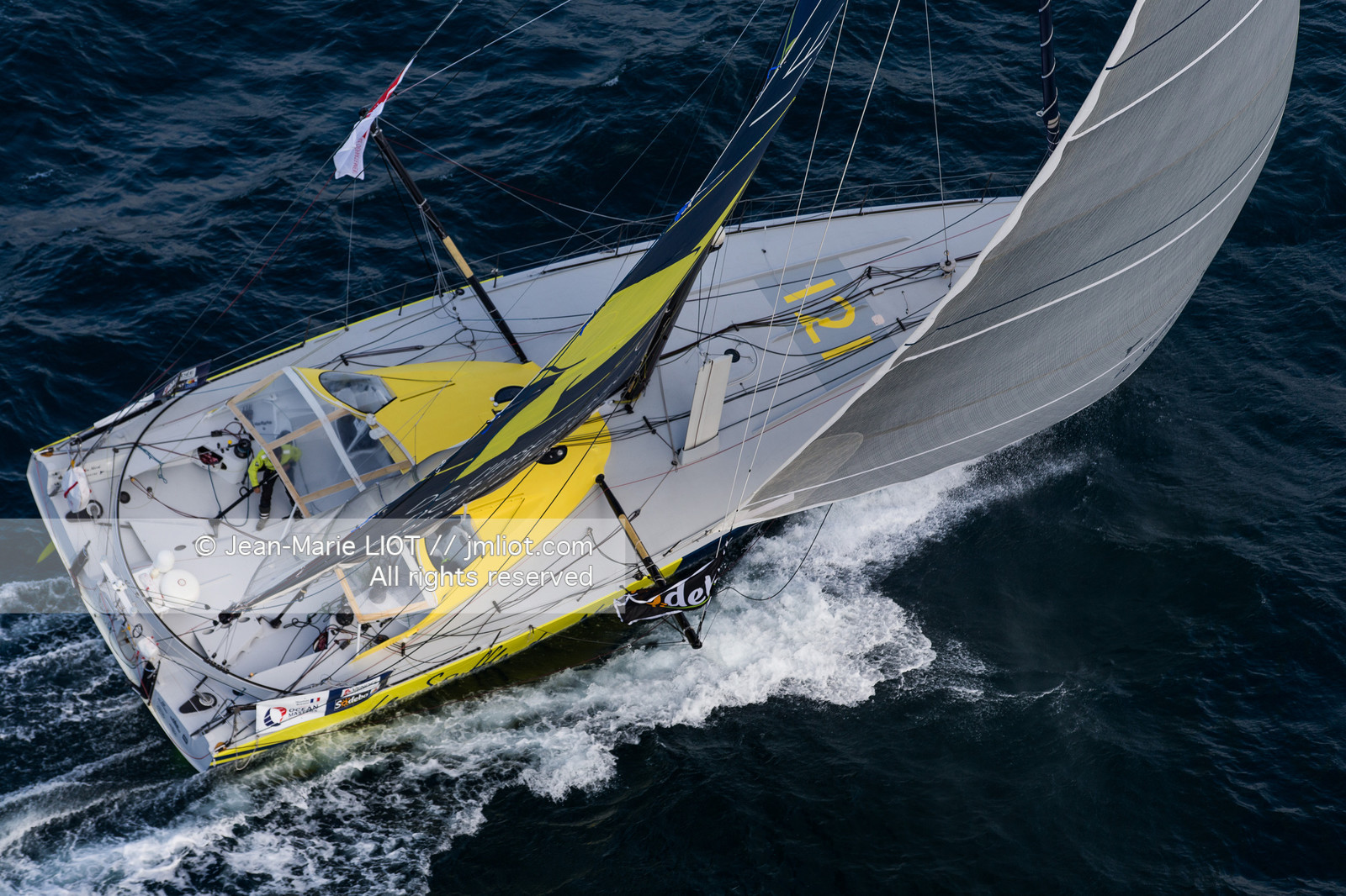 VENDEE GLOBE 2016-2017 -THOMAS RUYANT - LE SOUFFLE DU NORD POUR LE PROJET