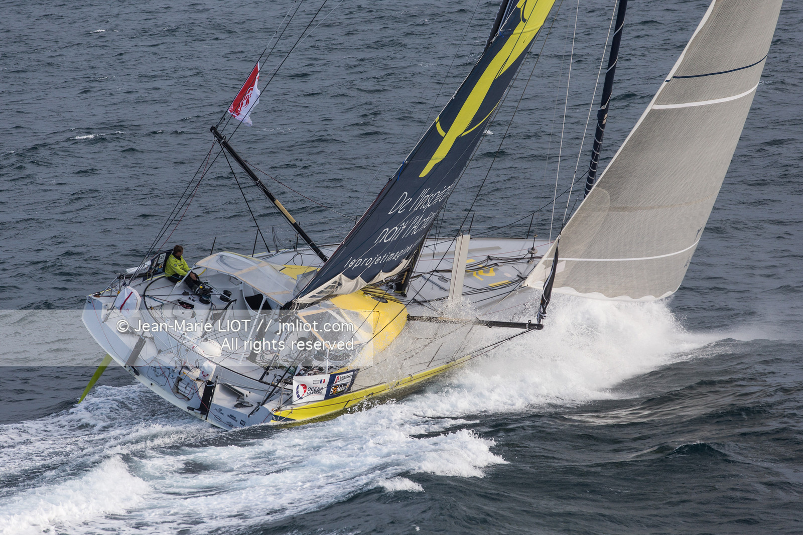 VENDEE GLOBE 2016-2017 -THOMAS RUYANT - LE SOUFFLE DU NORD POUR LE PROJET