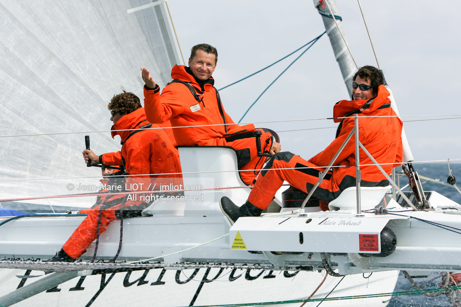 UN VOL EN HYDROPTERE