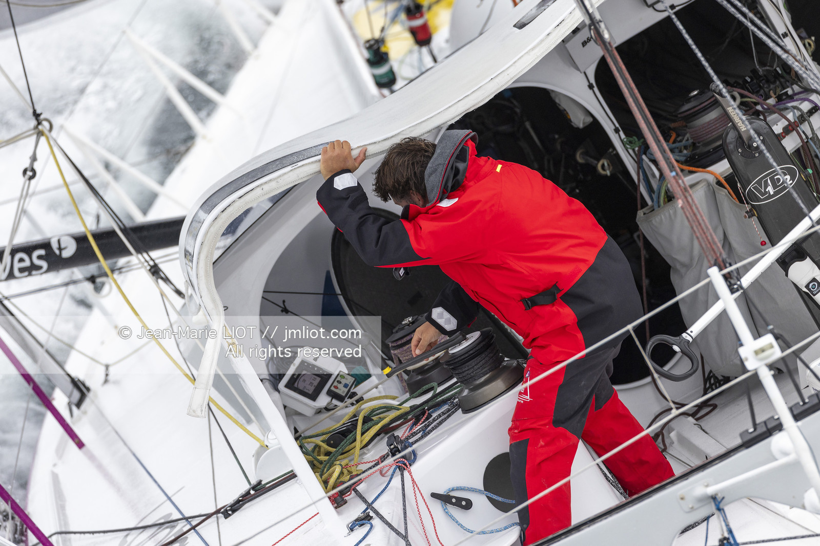 LOUIS DUC 2024 - IMOCA FIVES GROUP – LANTANA ENVIRONNEMENT - VENDEE GLOBE 2024-2025