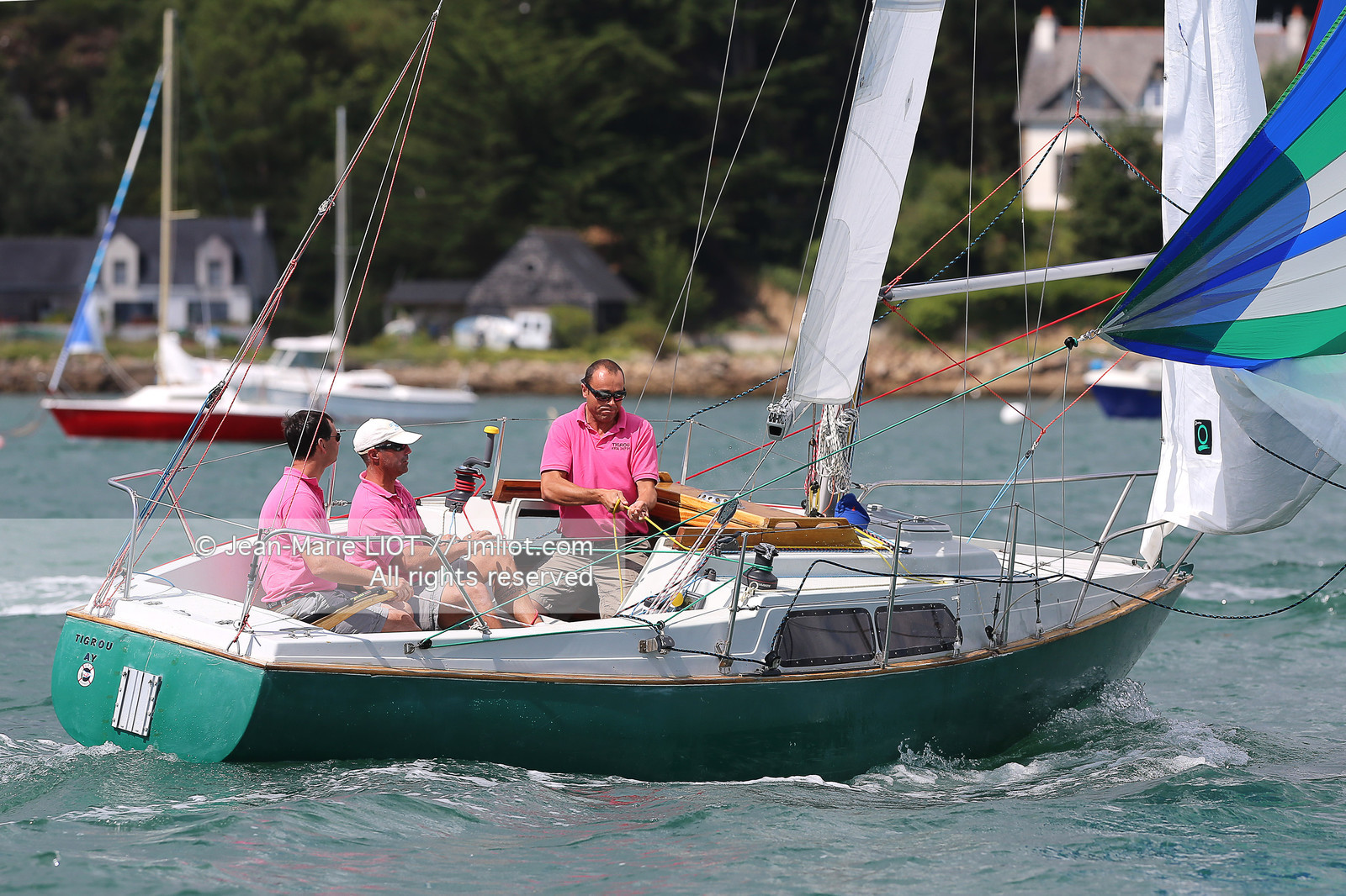 TOUR DE L'ILE AUX MOINES 2014..