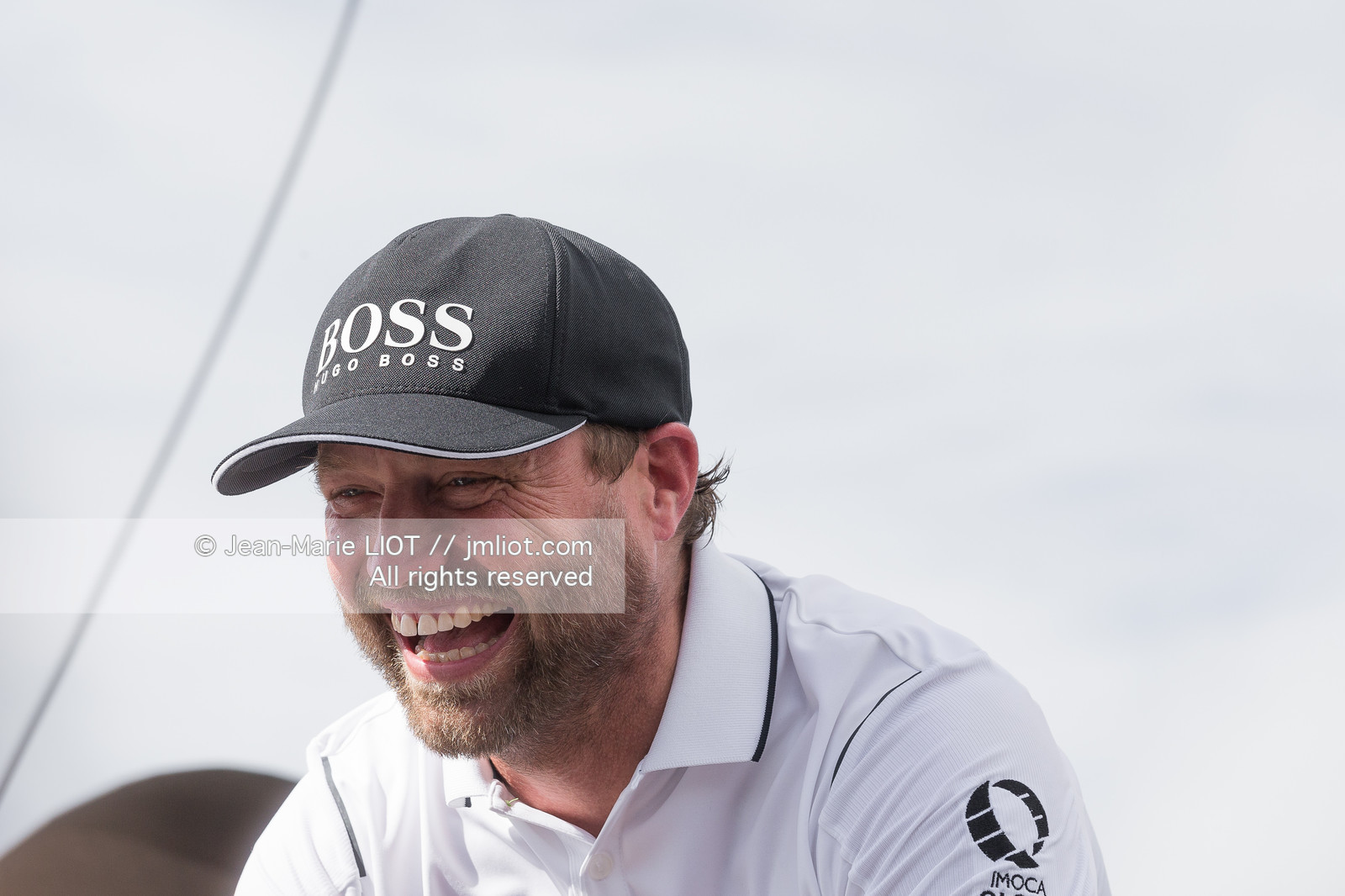 ALEX THOMSON - ROUTE DU RHUM 2018 - ARRIVEE