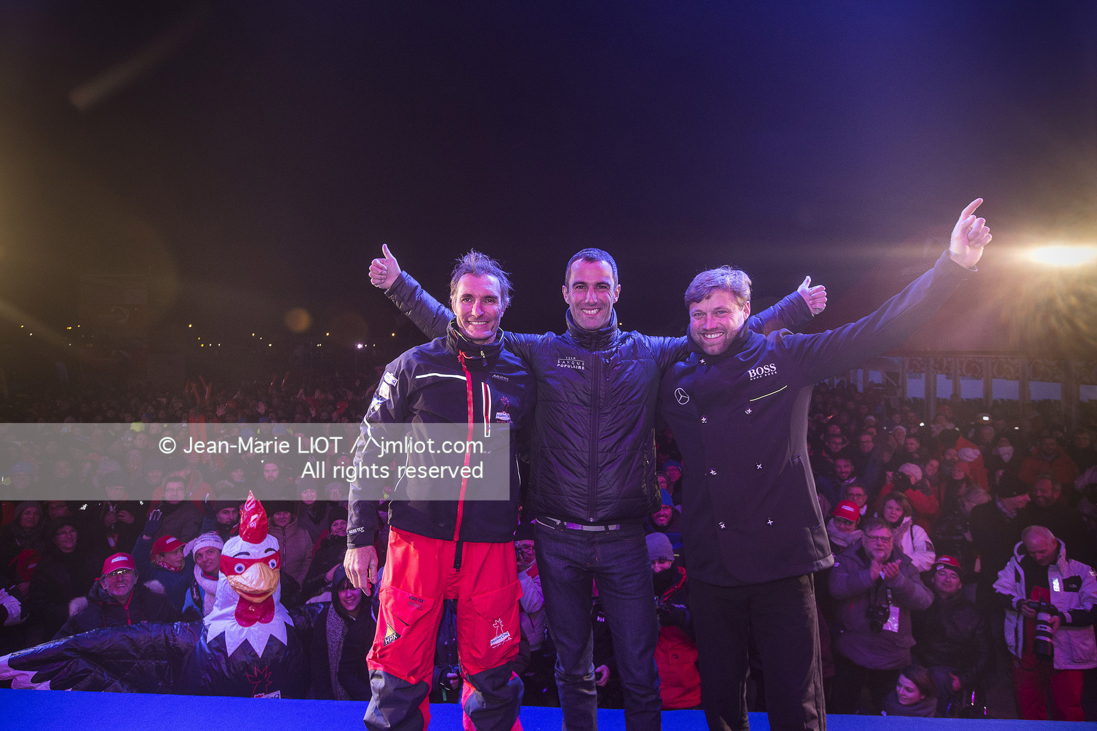 VENDEE GLOBE 2016-2017 - JEREMIE BEYOU, TROISIEME