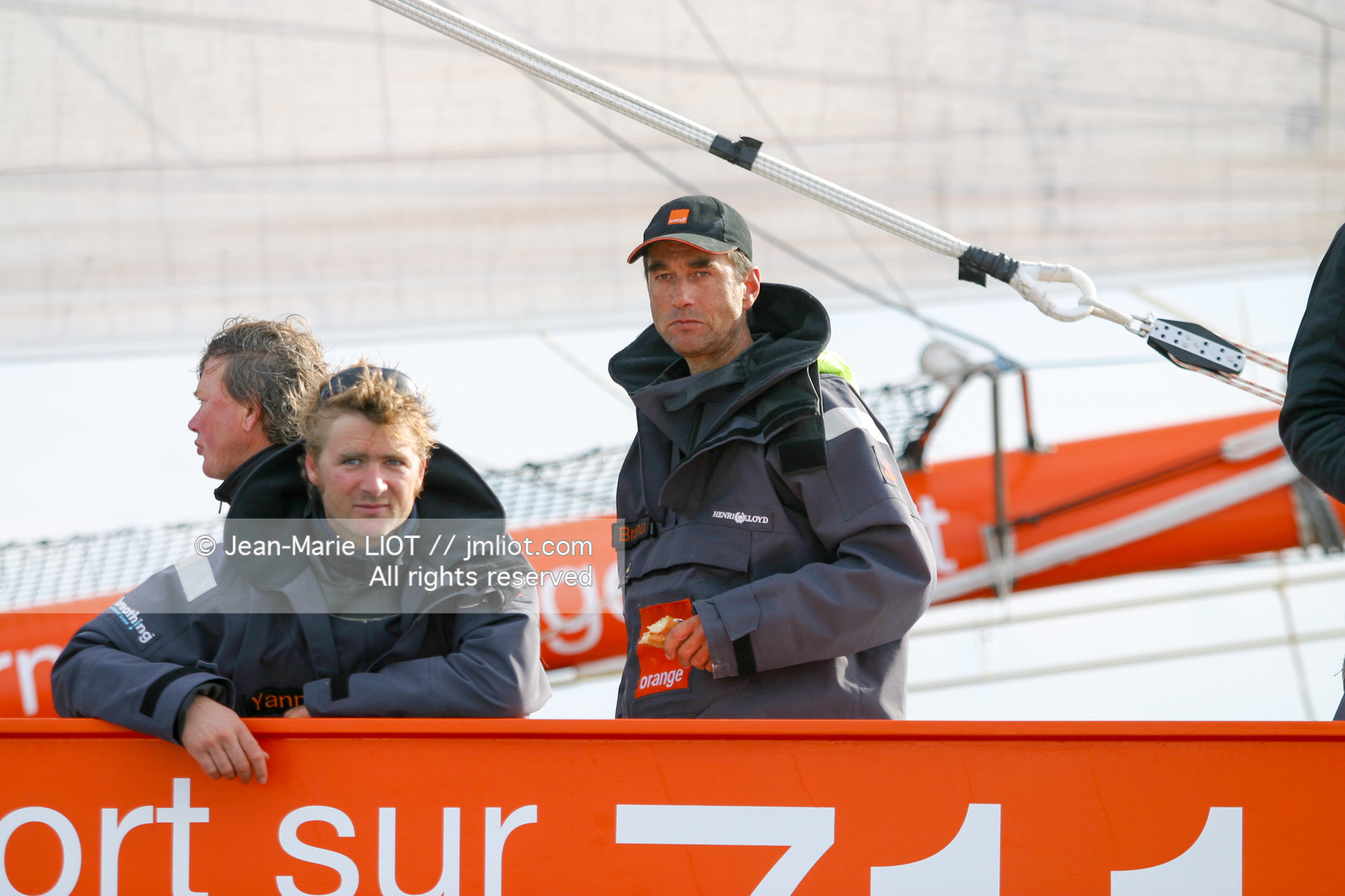 ARRIVEE ORANGE 2 BRUNO PEYRON