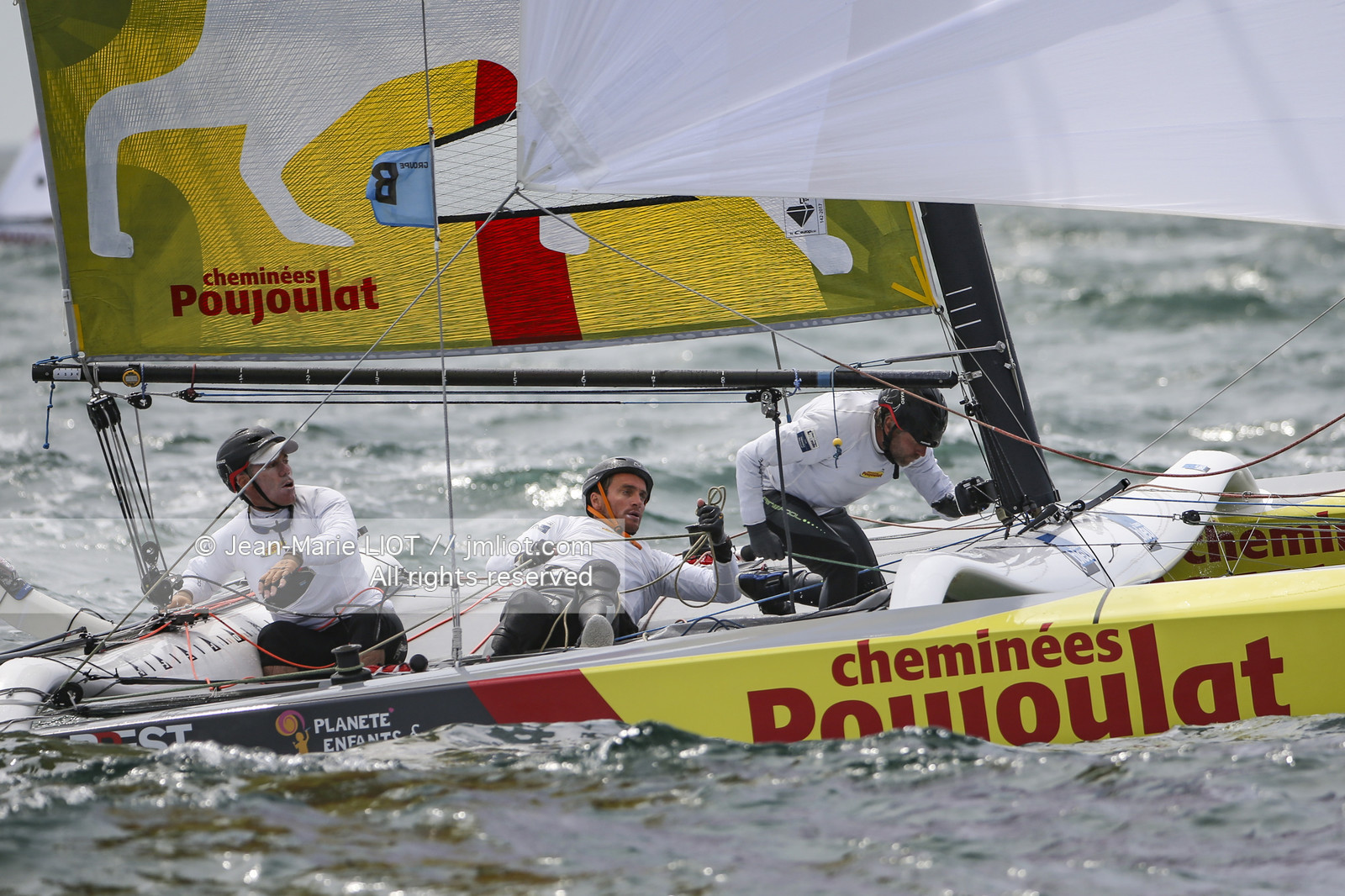 Tour de france à la voile 2017, du 5 au 31 juillet 2017..Photo © Jean-Marie Liot .