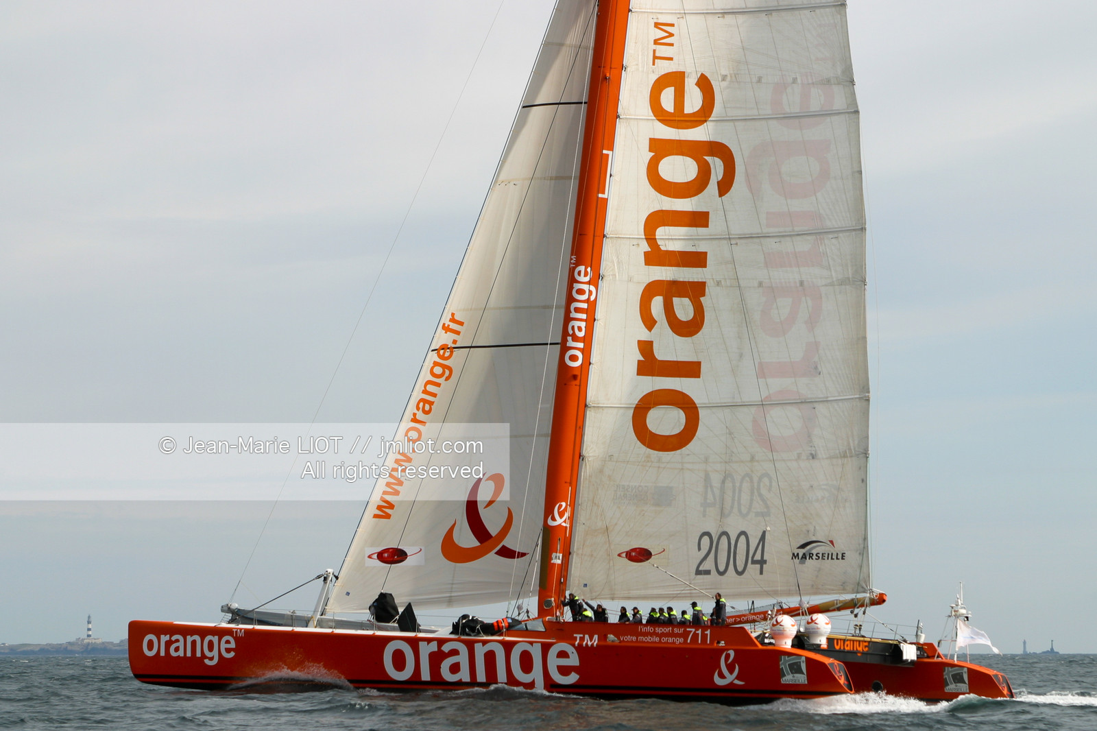 ARRIVEE ORANGE 2 BRUNO PEYRON