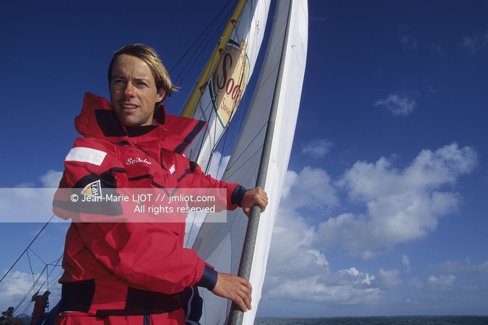 VENDEE GLOBE 2000-2001 - THOMAS COVILLE - SODEBO