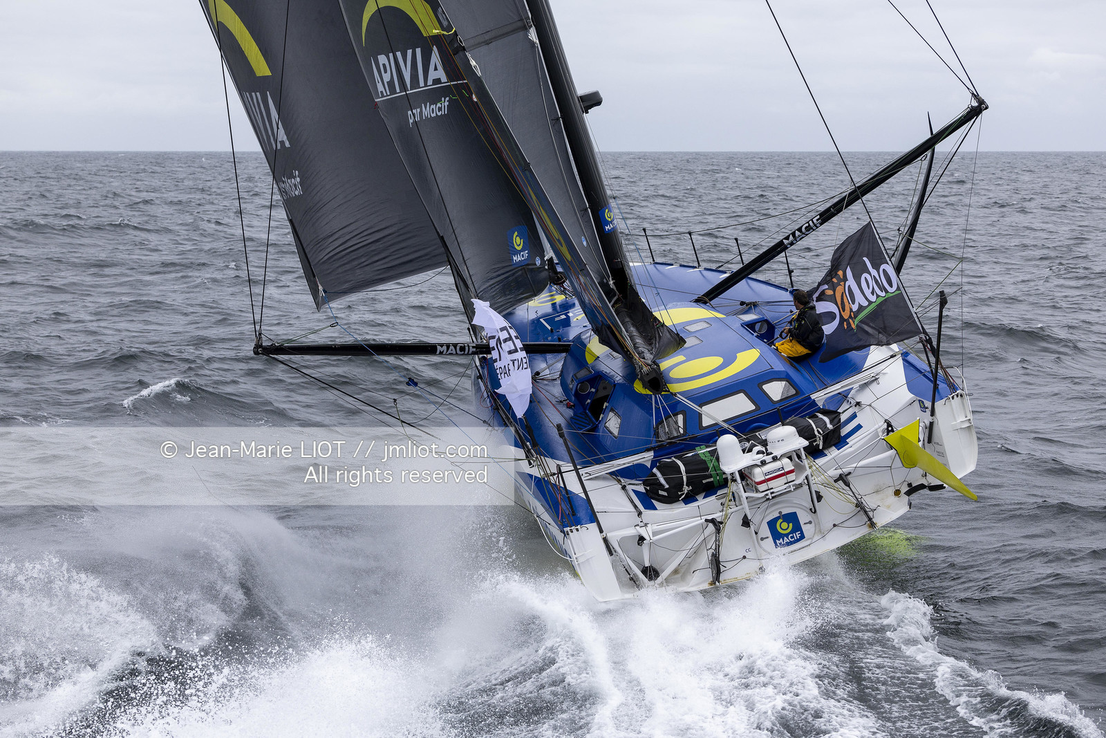 CHARLIE DALIN 2024 - IMOCA MACIF SANTE PREVOYANCE - VENDEE GLOBE 2024-2025