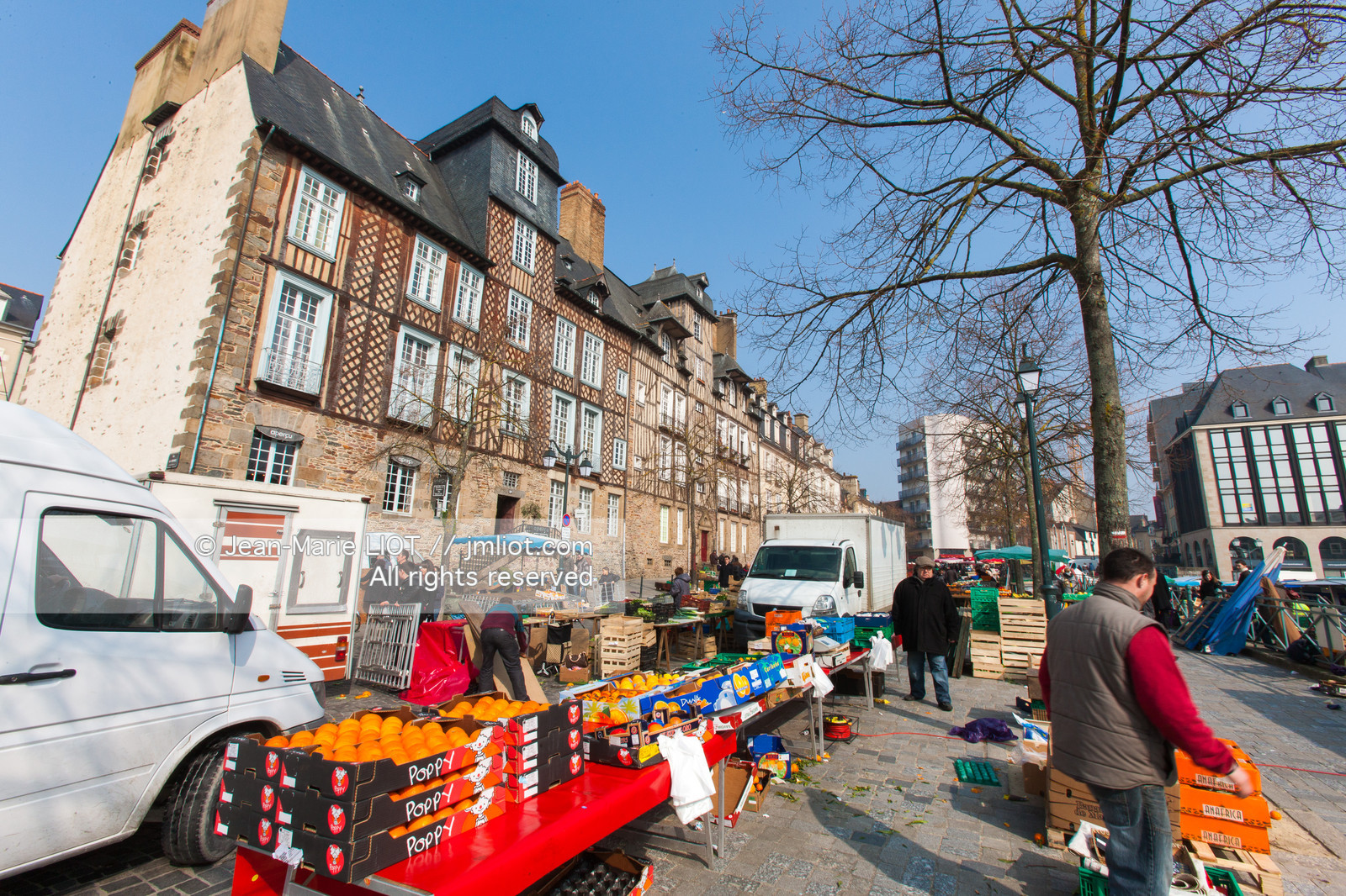 .France, Brittany, ile et vilaine monuments and visit of the city of rennes. Photo © Jean-Marie Liot