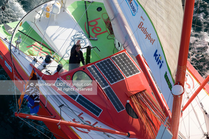 DEPART DE LA TRANSAT JACQUES VABRE.