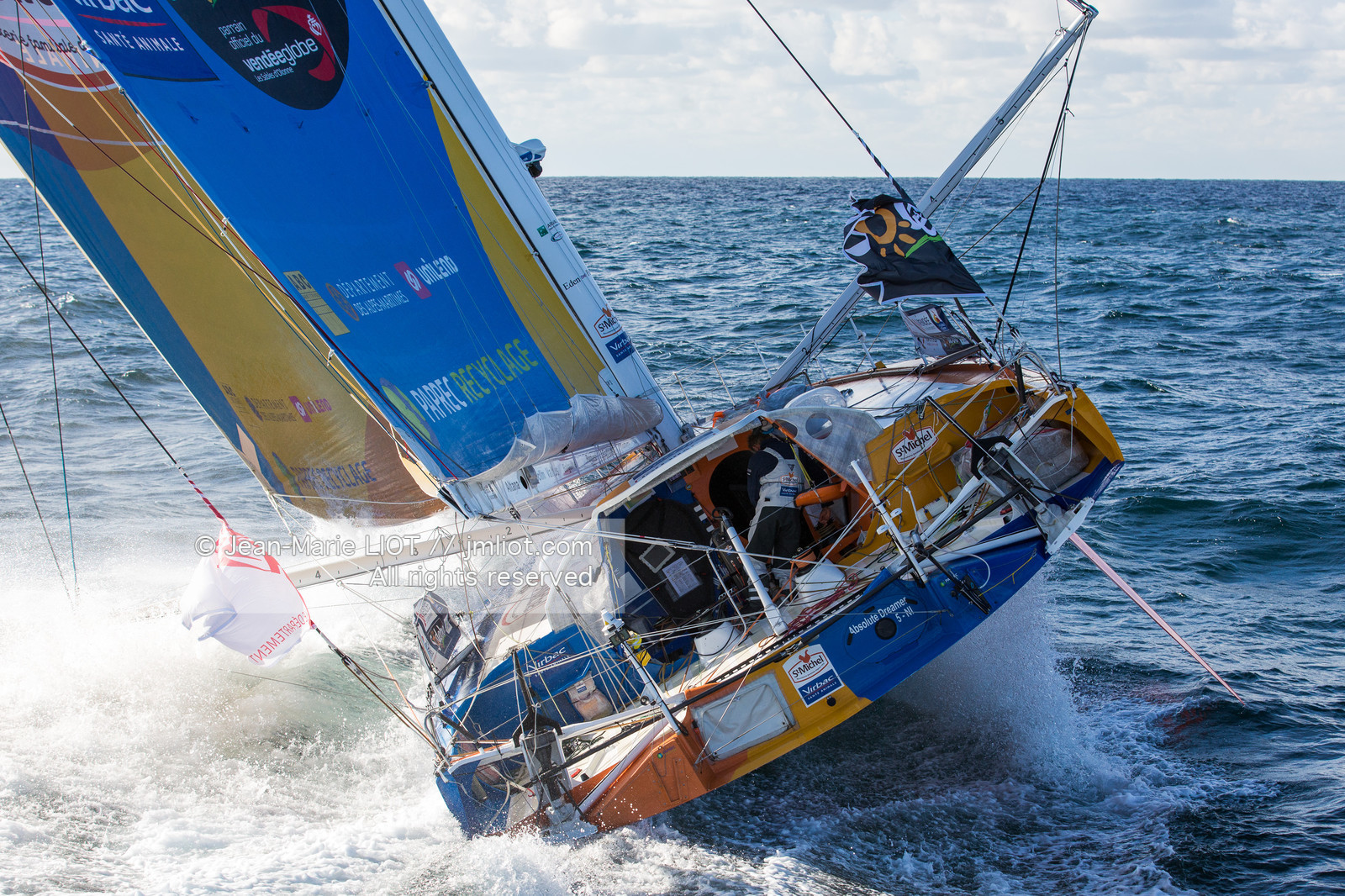 DEPART DU VENDEE GLOBE 2016-2017.