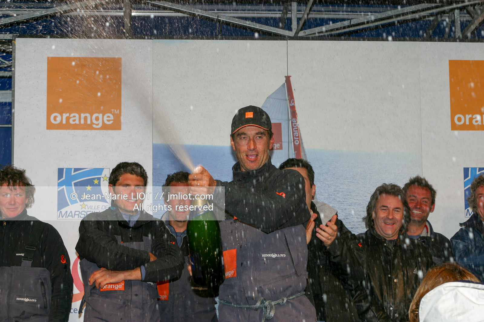 ARRIVEE ORANGE 2 BRUNO PEYRON