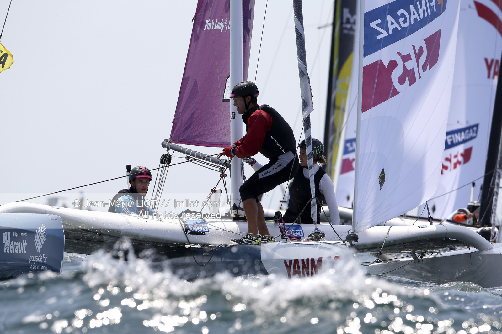 Tour de france à la voile 2017, du 5 au 31 juillet 2017..Photo © Jean-Marie Liot .