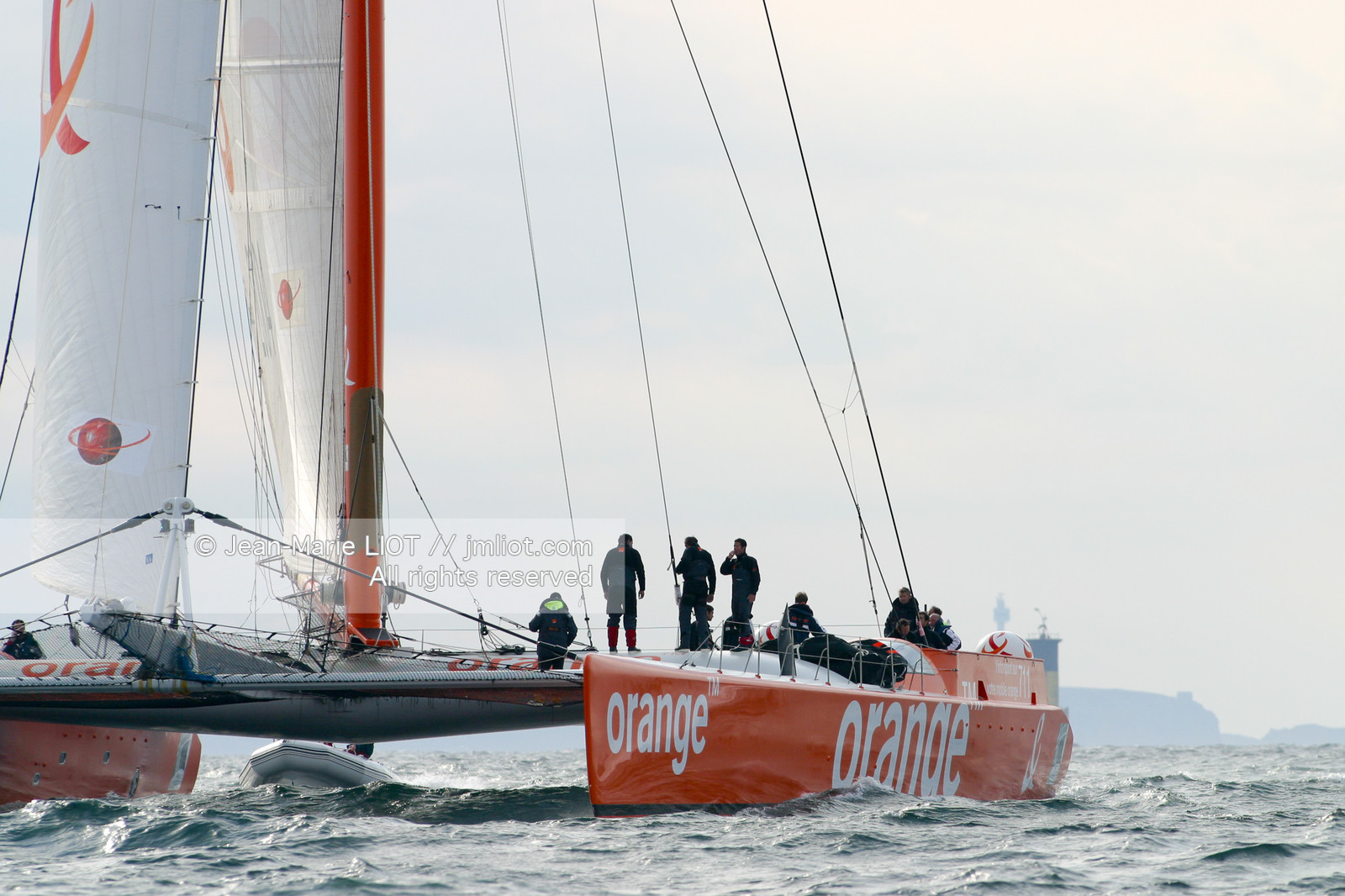 ARRIVEE ORANGE 2 BRUNO PEYRON