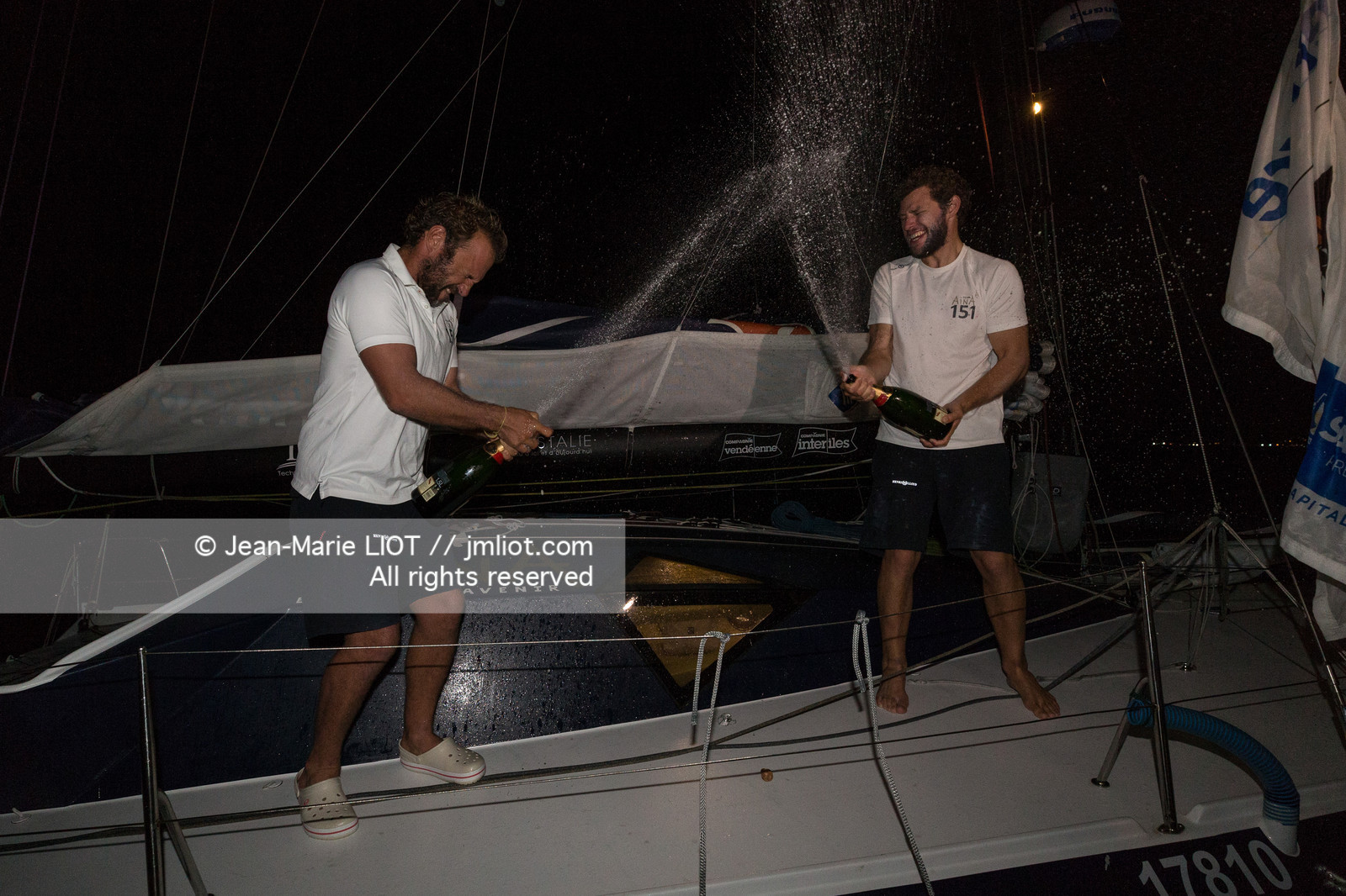 TRANSAT JACQUES VABRE 2017 - ARRIVEE