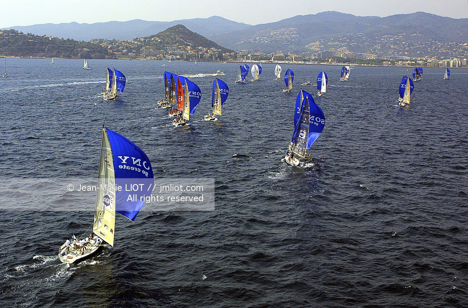 TOUR DE FRANCE A LA VOILE 2001