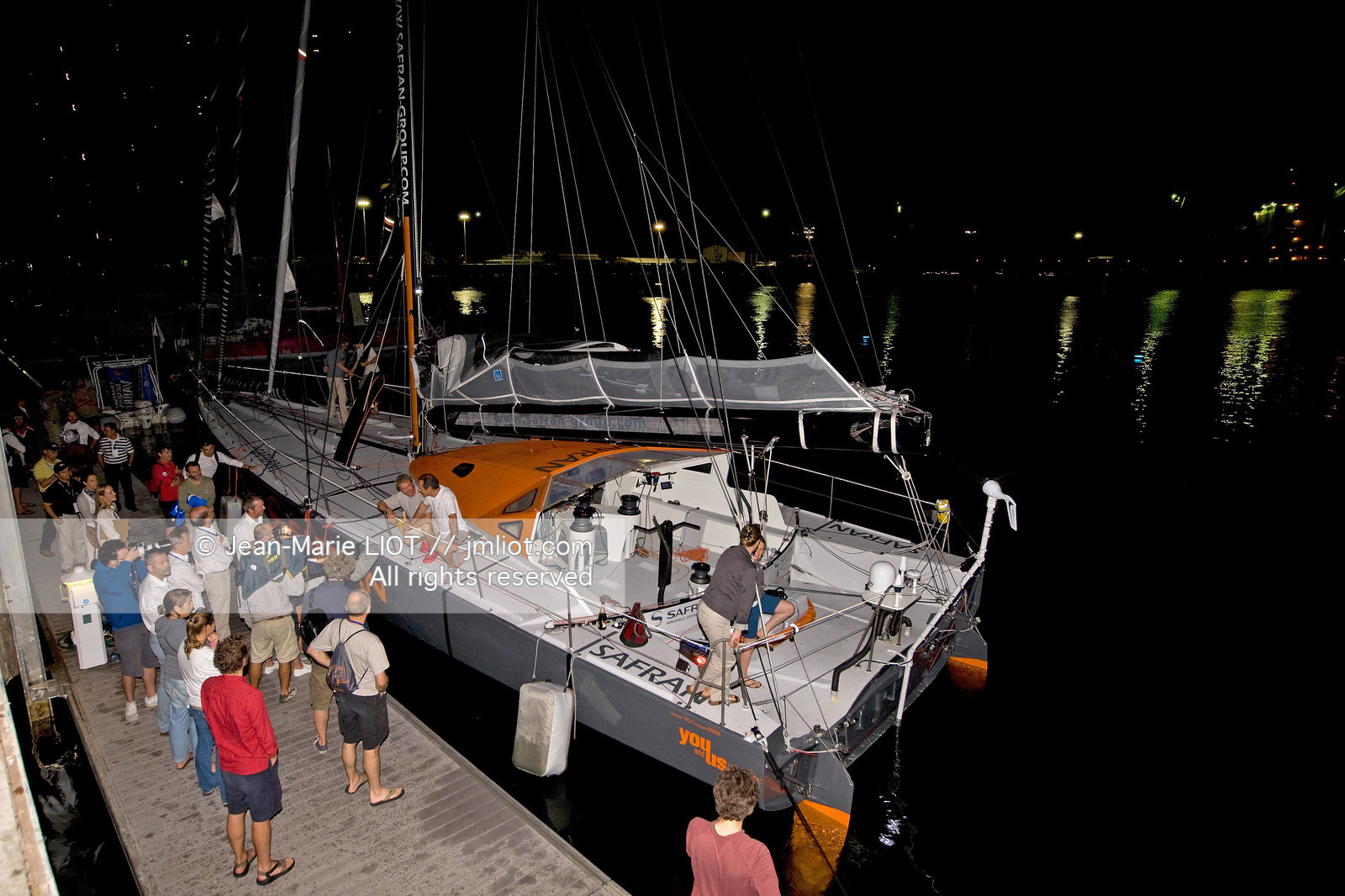 TRANSAT JACQUES VABRE 2011-ARRIVEE SAFRAN.