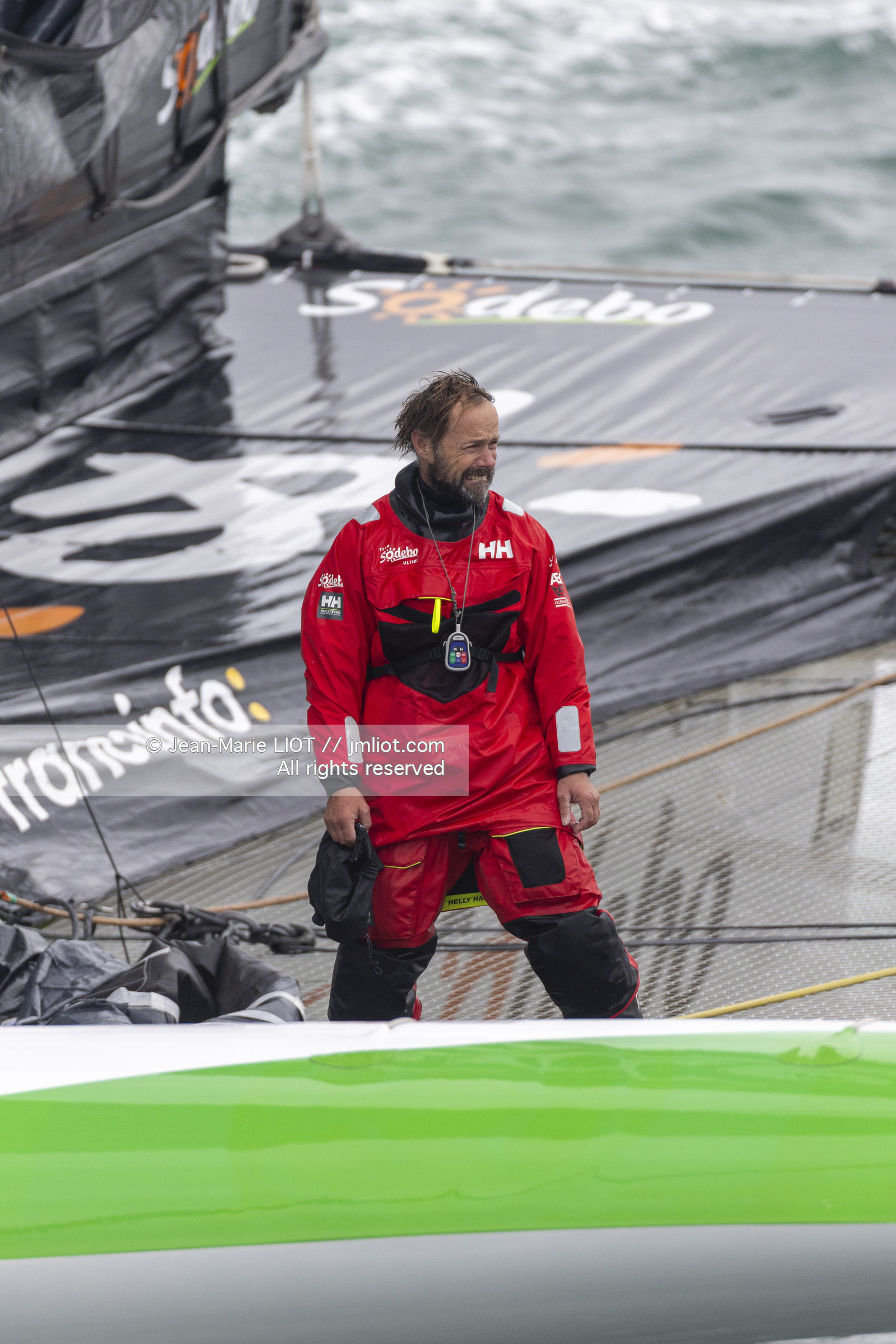 THOMAS COVILLE - ARKEA ULTIM CHALLENGE - ARRIVEE