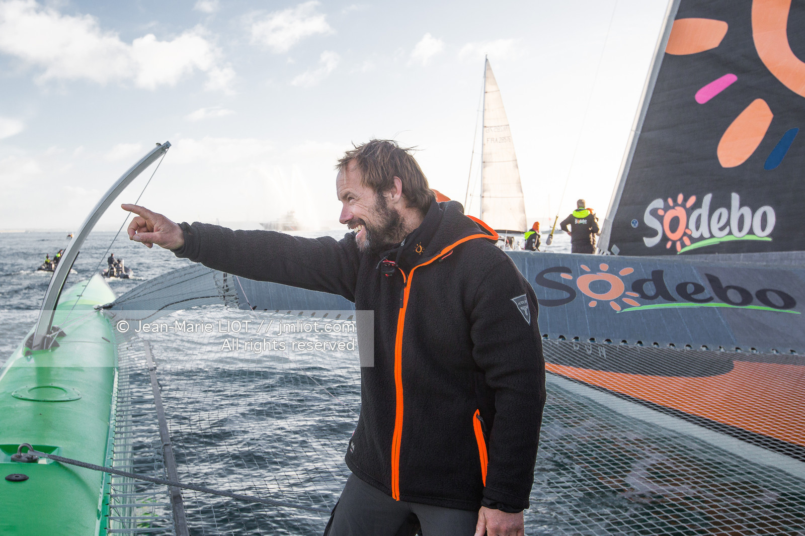 THOMAS COVILLE - RECORD AUTOUR DU MONDE EN MULTICOQUE EN SOLITAIRE 2016