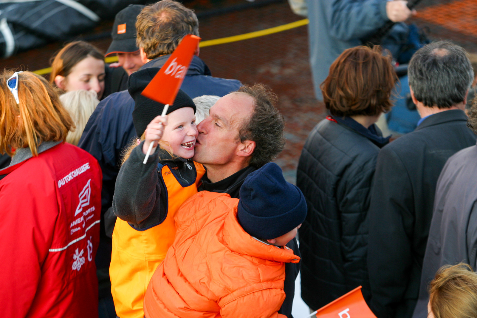 ARRIVEE ORANGE 2 BRUNO PEYRON