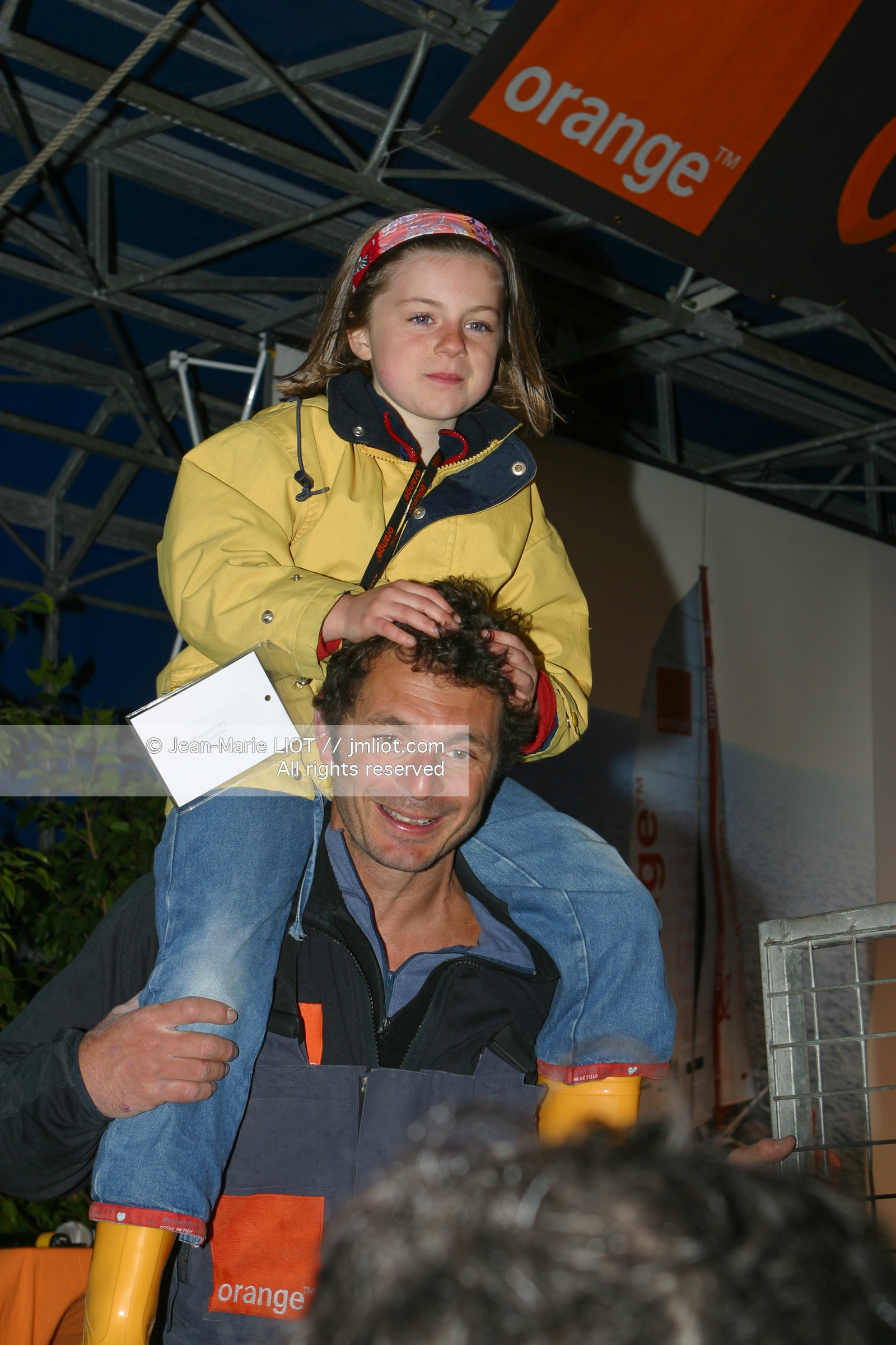 ARRIVEE ORANGE 2 BRUNO PEYRON