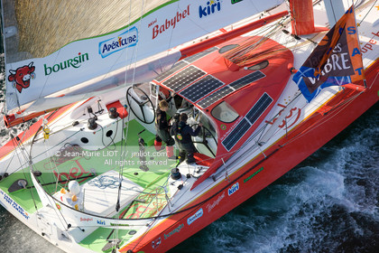 DEPART DE LA TRANSAT JACQUES VABRE.