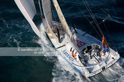 DEPART DE LA TRANSAT JACQUES VABRE.