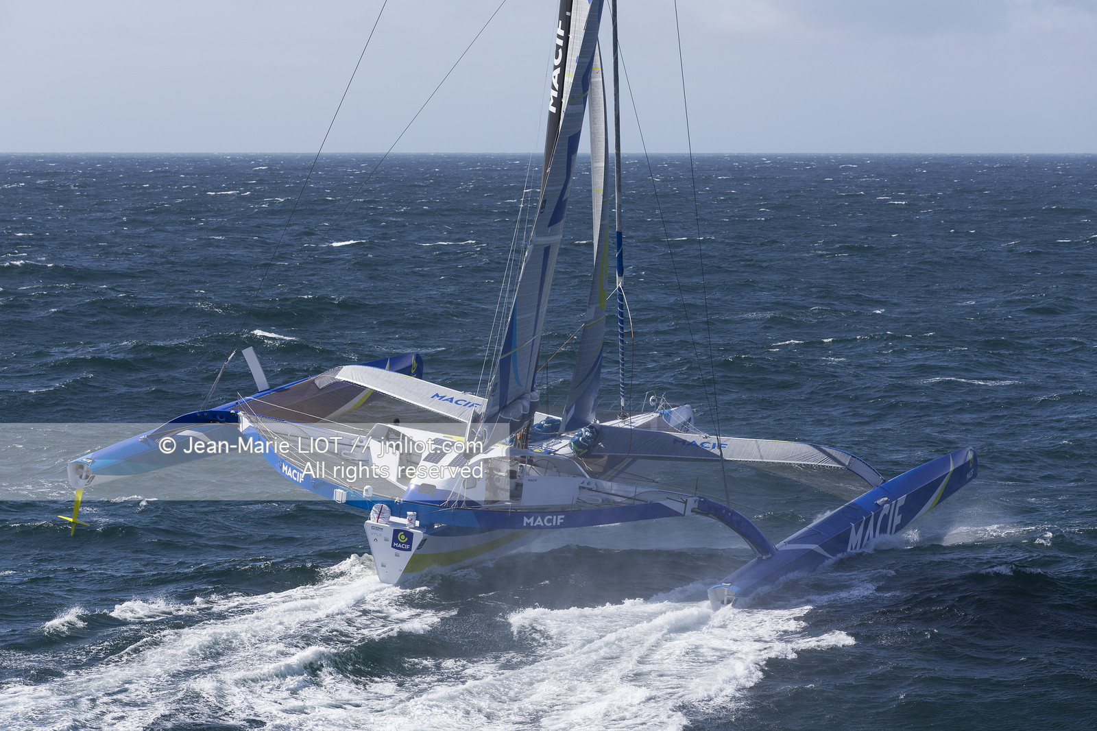 SAILING - ULTIME MACIF AERIAL MARCH 2016